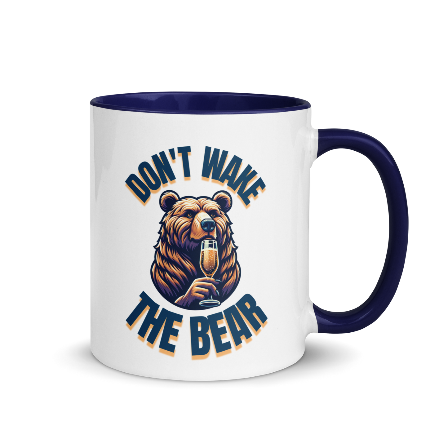 Mug Don't Wake the Bear with Color Inside