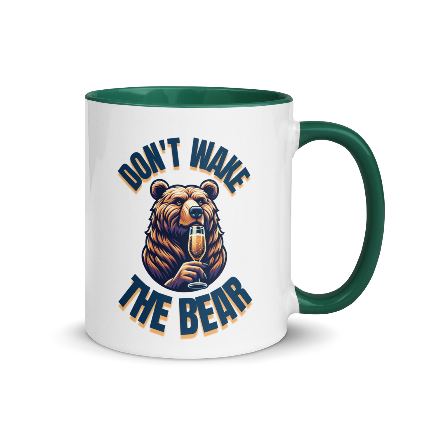 Mug Don't Wake the Bear with Color Inside