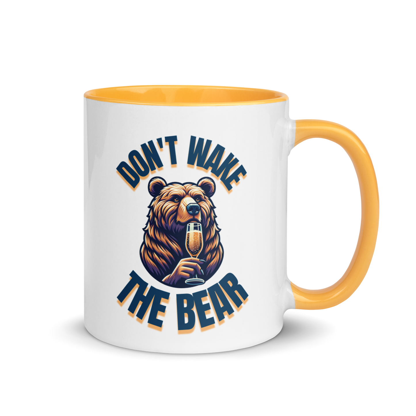 Mug Don't Wake the Bear with Color Inside