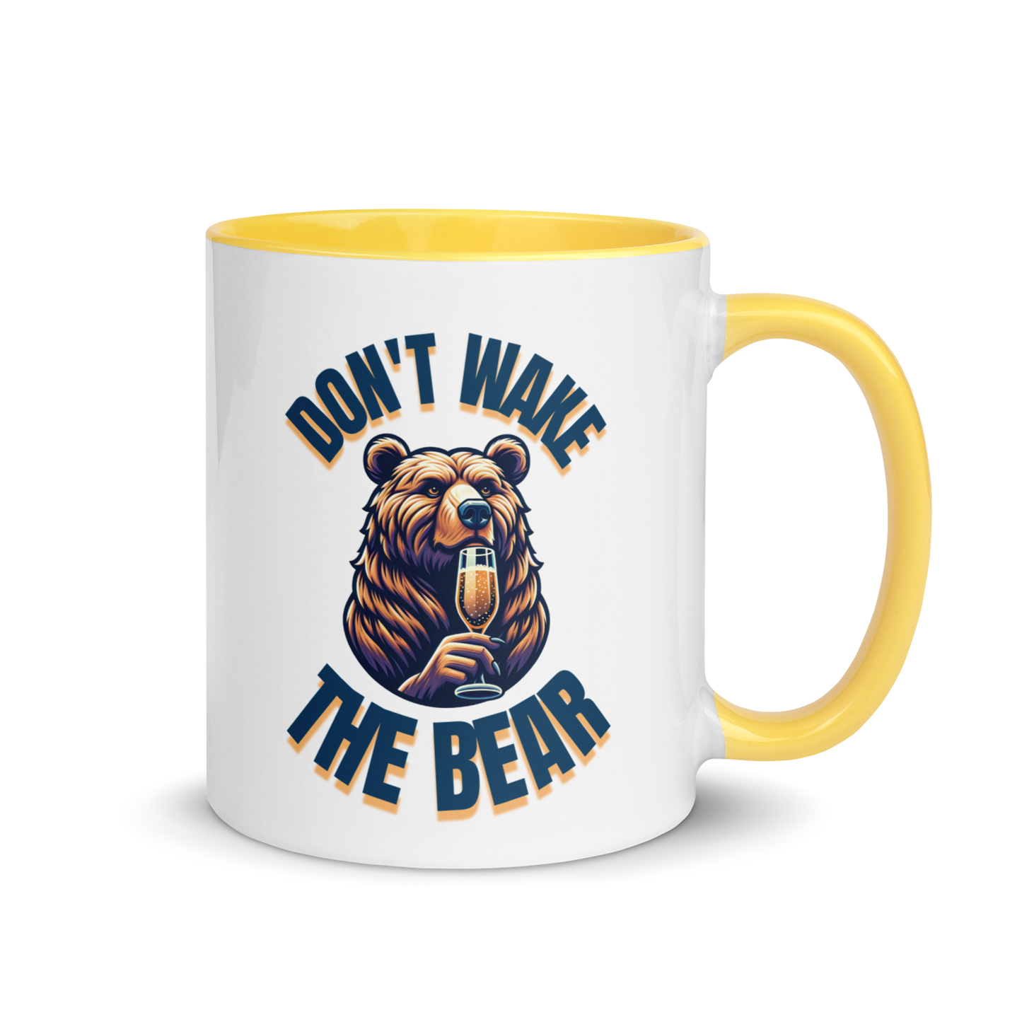 Mug Don't Wake the Bear with Color Inside